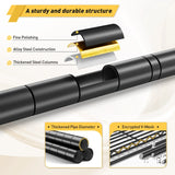 Reibii 3-Tier Wire Shelving Units, Adjustable Metal Shelving Rack, Freestanding Shelves for Kitchen Pantry Closet