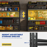 Reibii3000lbsAdjustableHeavyDutyShelving