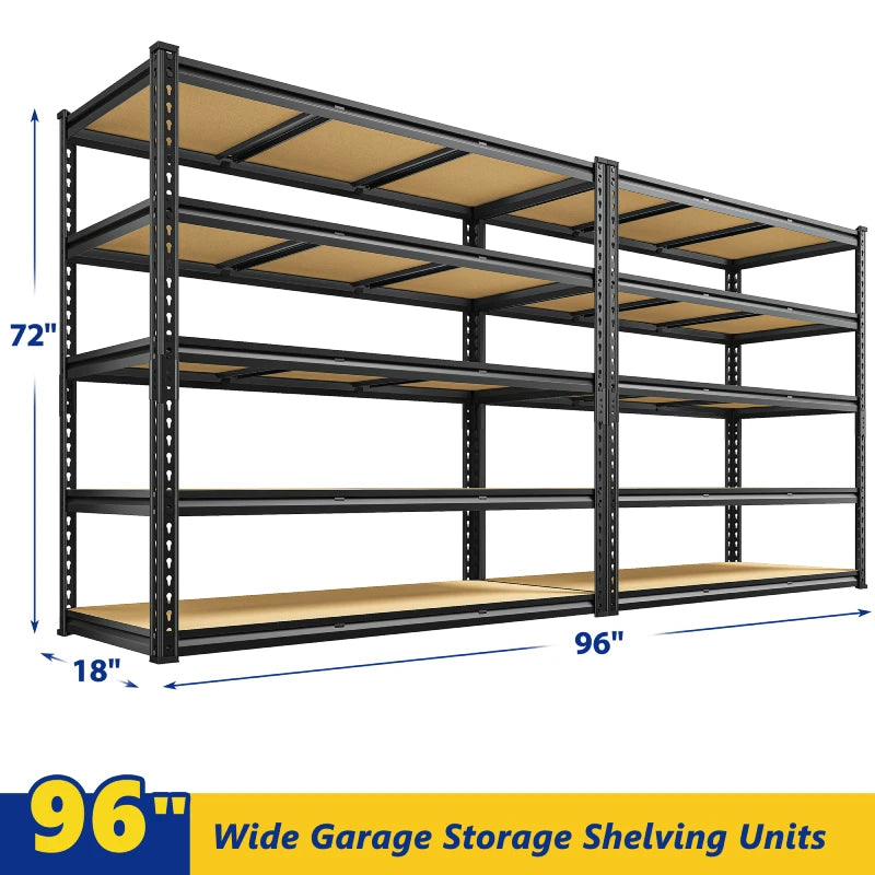 Reibii3000lbsGarageStorageShelves-2PACKS--1