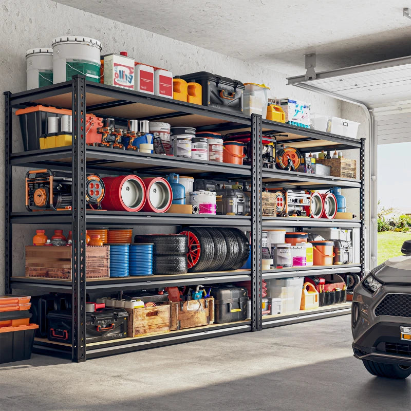 Reibii3000lbsGarageStorageShelves-2PACKS