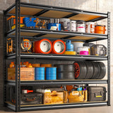 Reibii3000lbsHeavyDutyShelving_GarageStorageShelvingforPantry