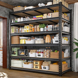 Reibii55WBoltlessShelvingUnits_6-TierHeavyDutyFreestandingPantryShelves