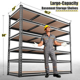 Reibii6-Tier48.2WGarageShelvingUnits