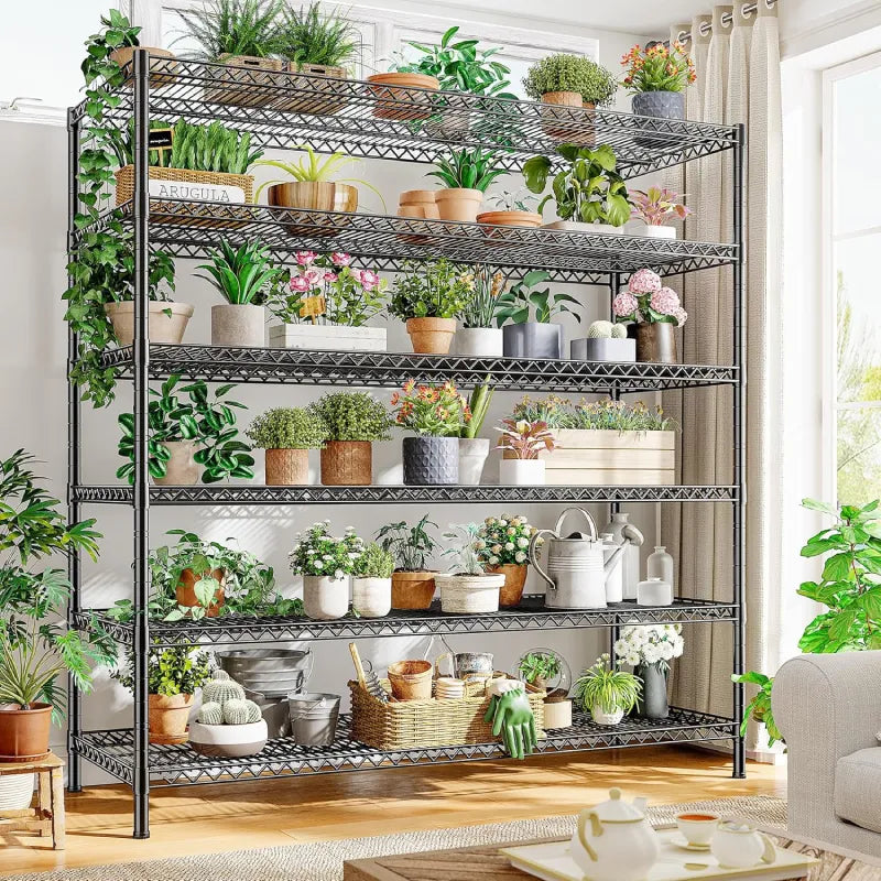 Reibii83_H6-TierMetalWireShelvesforPlant