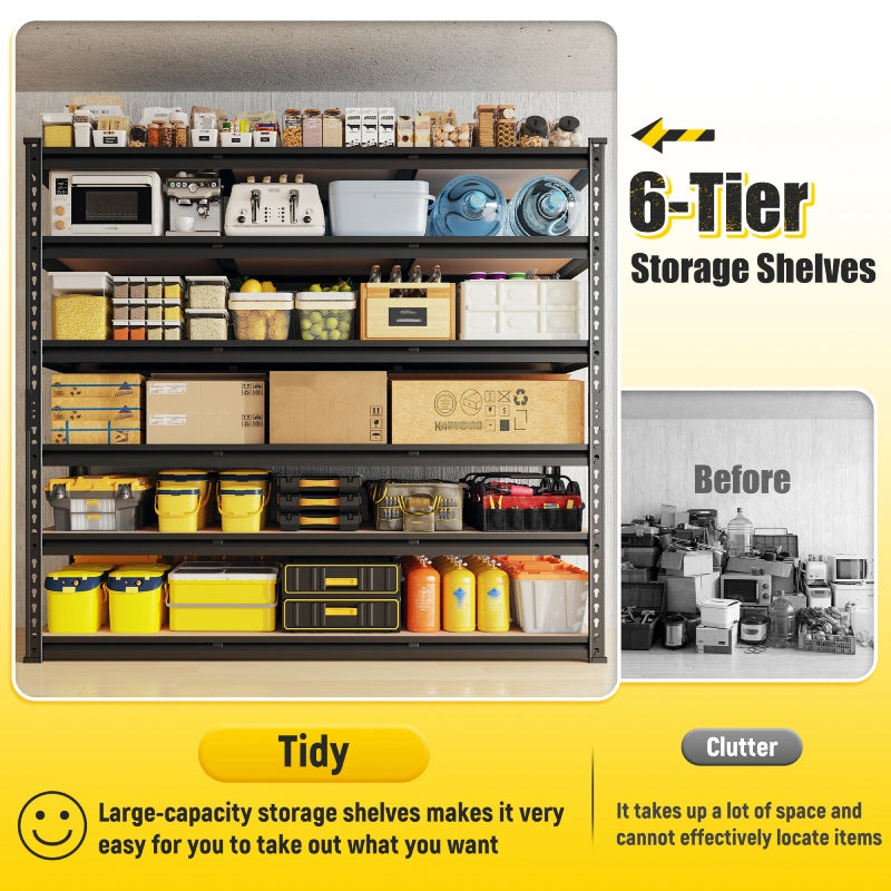 ReibiiAdjustableGarageStorageShelves