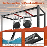 REIBII 48" W Freestanding Shelves, 2550 lbs Heavy Duty Steel Shelving Racks, Adjustable Storage Rack for Garage Kitchen Pantry