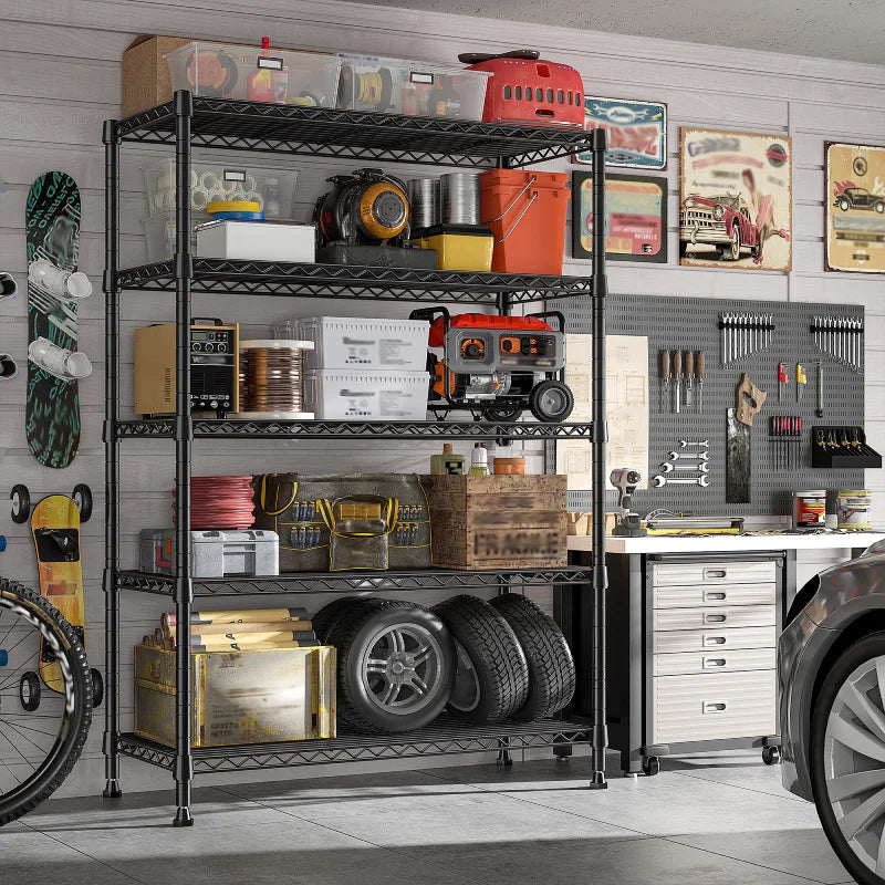 Reibii_35.5W_Versatile_Wire_Shelving_Units_with_Wheels