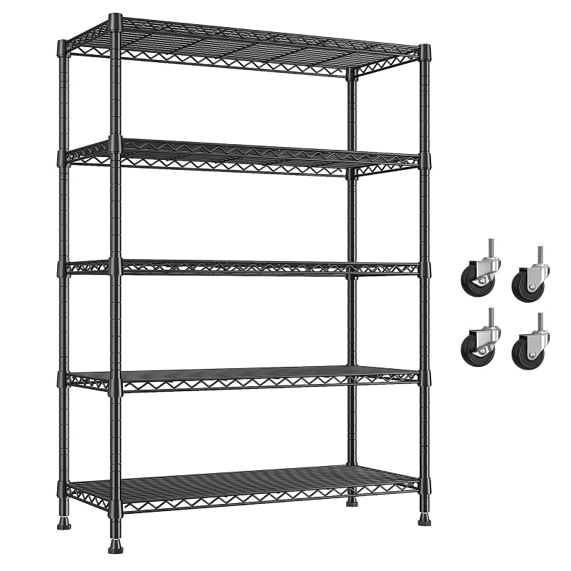 Reibii_35.5W_Wire_Shelving_Units_with_Wheels