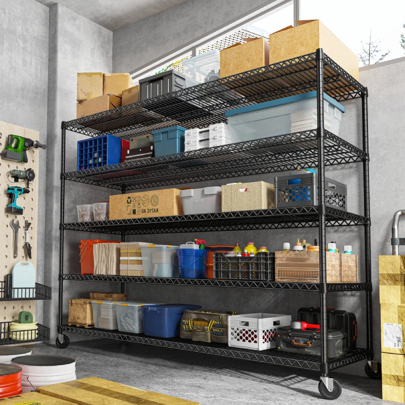 Reibii_60_W_Storage_Shelves_for_Garage_Store_Room_Kitchen_Basement-5-Tier