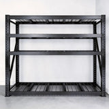 Adjustable Metal Storage Shelves for Flexible Garage Organization