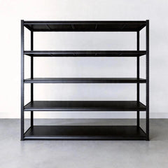 REIBII 78"H Storage Shelves 3000LBS Garage Shelving,Heavy Duty Adjustable Metal Shelves Unit for Storage Rack