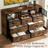 TV Stand for Bedroom  with Large Capacity