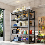 REIBII 40"W x 18"D Garage Shelving Heavy Duty Shelving  2550 LBS Adjustable Storage Shelves for Pantry Kitchen Basement Warehouse