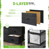 fabric_drawstring_with_three-layer_design_fabric_drawstring_wooden_panel