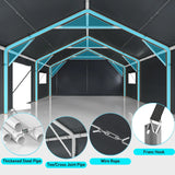 carportMoreRobustandDurablePerdurableSteelFrame