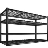 REIBII 60"W x 60"H Storage Shelves 2550LBS Adjustable Heavy Duty Garage Shelving for Garage Basement