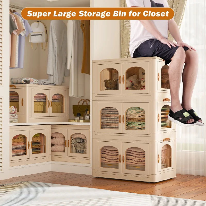 super large storage bin for closet