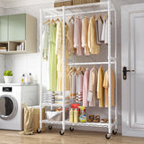 Raybee 77" H Closet Racks and Shelves, Adjustable Closet Storage Racks