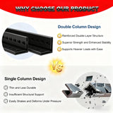 REIBII Garage Shelving 60"W Adjustable Heavy Duty Shelving Rust-Resistant Garage Storage Shelves for Warehouse, Basement,Workshop