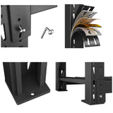 REIBII 77" W Heavy Duty Shelving 6600LBS Storage Shelves  Adjustable Industrial Steel Storage Rack for Basement, Garage, Warehouse