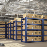 REIBII 72"H Garage Shelving Unit 2050 LBS,Adjustable 5-Tier Metal Shelving Unit,Sturdy Metal Shelving for Basement, Warehouse