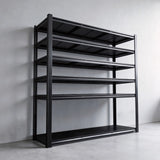 Adjustable Garage Shelving Unit with Customizable Shelf Heights