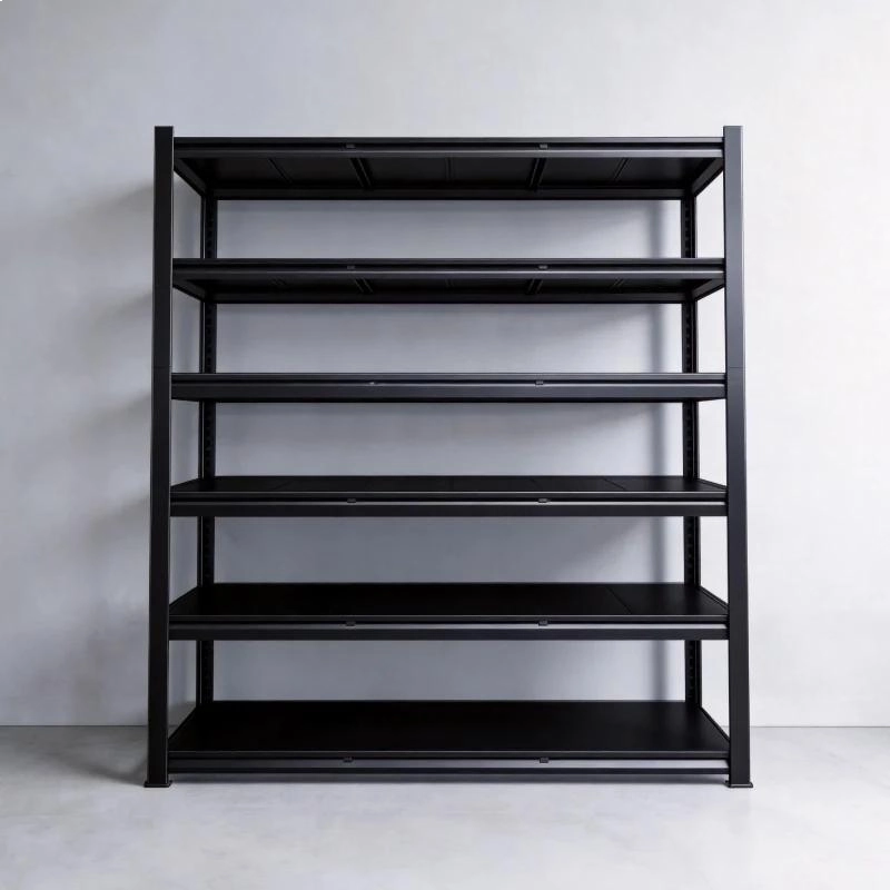 Adjustable Garage Shelving Unit with Customizable Shelf Heights