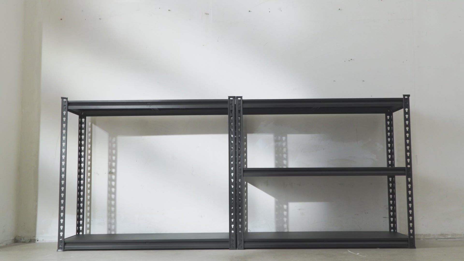 REIBII 3000 LBS 5 Tiers Heavy Duty  Storage Shelves Adjustable Metal Shelving for  Garage, Pantry, Kitchen and Basement