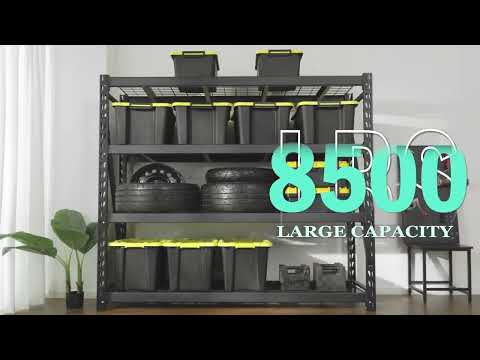 Promotional Video for Heavy-Duty Industrial Garage Shelving