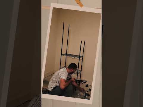 REIBII 6-Tier Storage Shelves Metal Shelving, 1000 LBS Load Capacity Adjustable Metal Wire Rack for Pantry Bathroom Kitchen Garage Outdoor