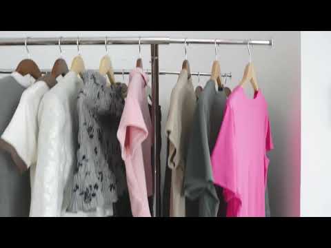 Raybee 78"W Heavy Duty Rolling Clothes Rack with Shelves, 650 LBS Adjustable Commercial Clothing Rack