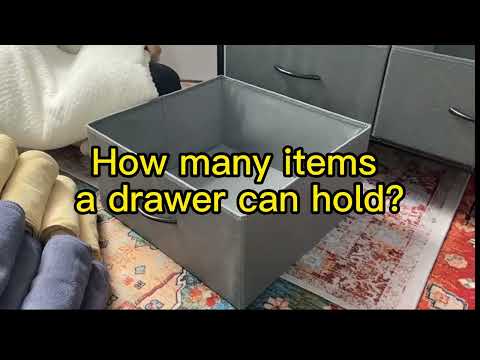 Raybee Portable Closet Organizer with 4 Drawers, Freestanding/Rolling Metal Clothes Rack