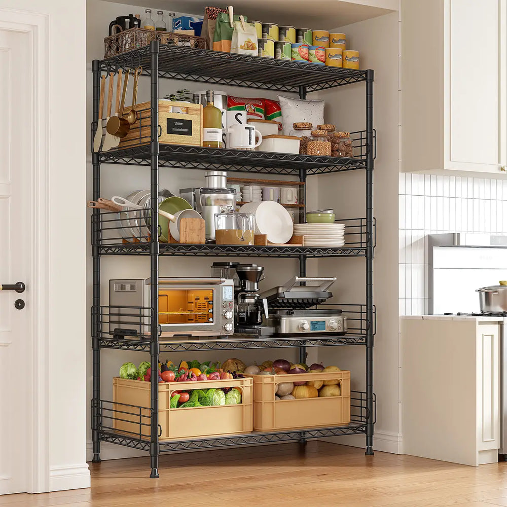 Reibii wire shelving unit 5 tier 771lbs  adjustable