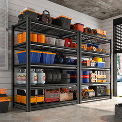 reibii 2 packs storage shelveslbs