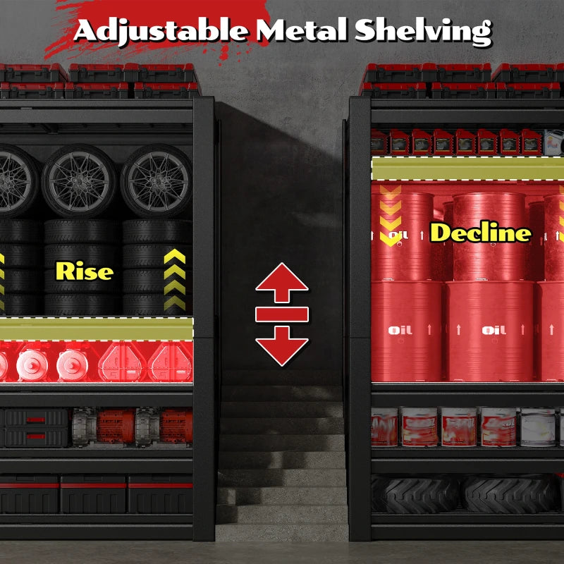 reibii_5_tier_adjustable_storage_shelf_units_for_garage