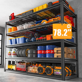 reibii 78.2“H garage shelving