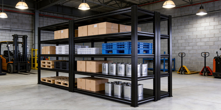 reibii Warehouse Steel Shelves