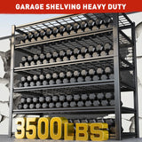 reibii best garage shelving 3500lbs