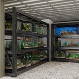 reibii heavy duty garage shelving 8500lbs