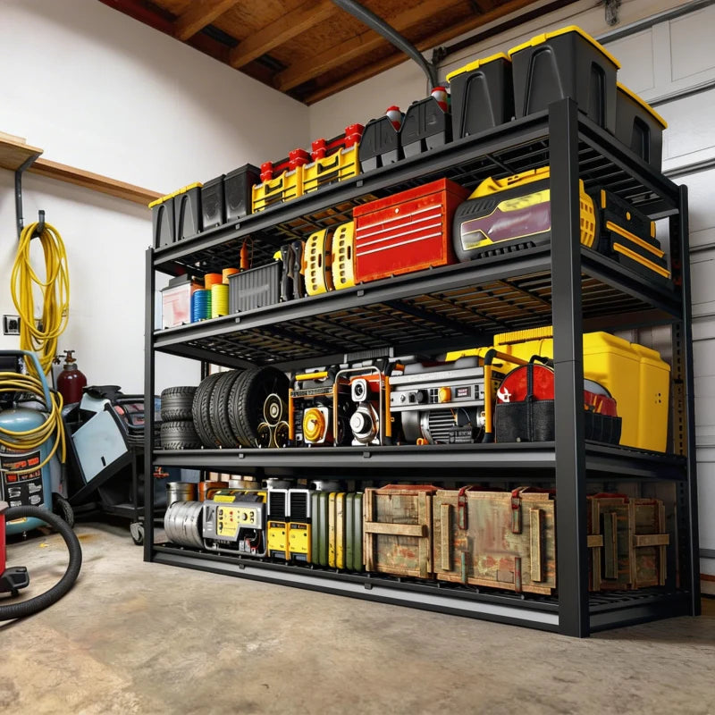 4-Tier Bastment Shelving for Sale