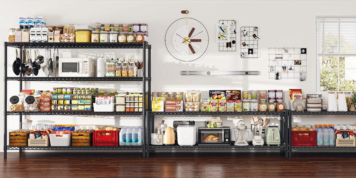 reibii kitchen Wire Shelves
