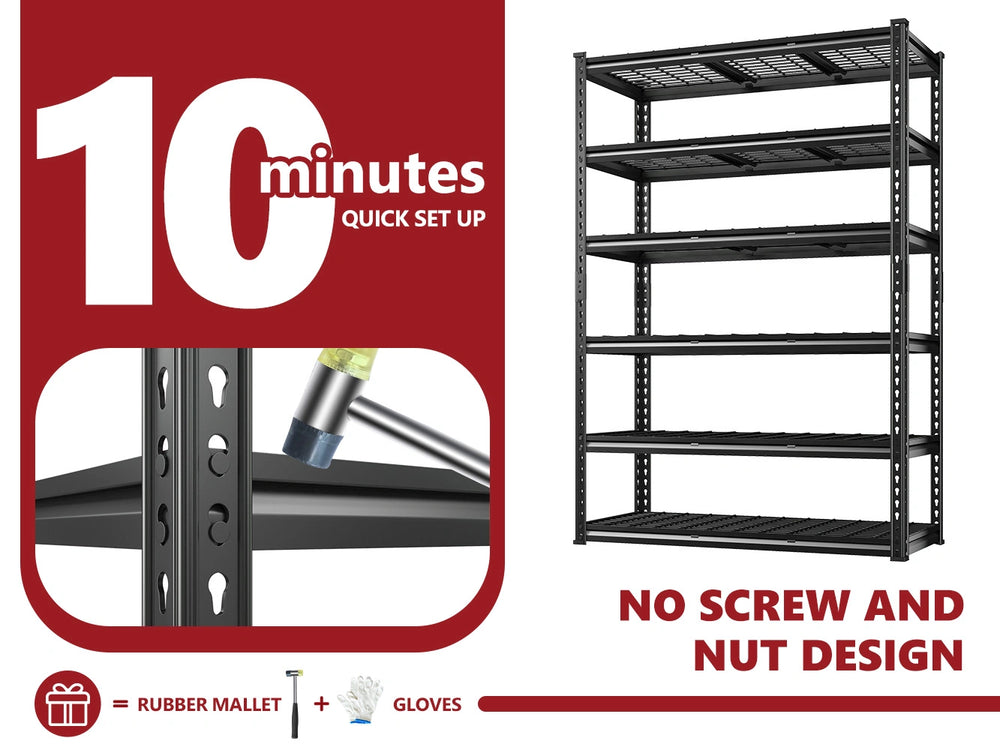 reibii wire rack shelving unit