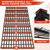 shelves for garage upgradeds durable all metal garage shelving