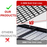 REIBII Garage Shelving 60"W Adjustable Heavy Duty Metal Shelving Rust-Resistant Garage Storage Shelves for Warehouse, Basement,Workshop