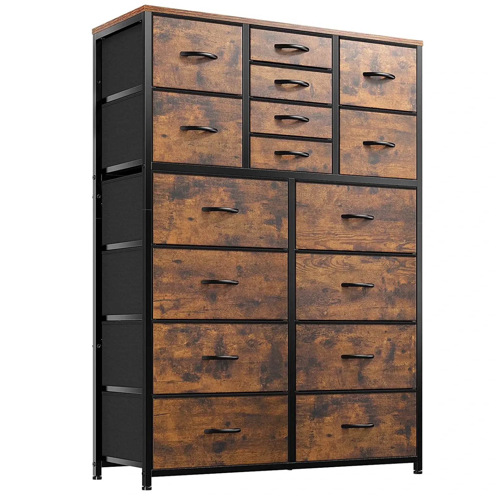 Enhomee 16 drawers tall dresser for bedroom