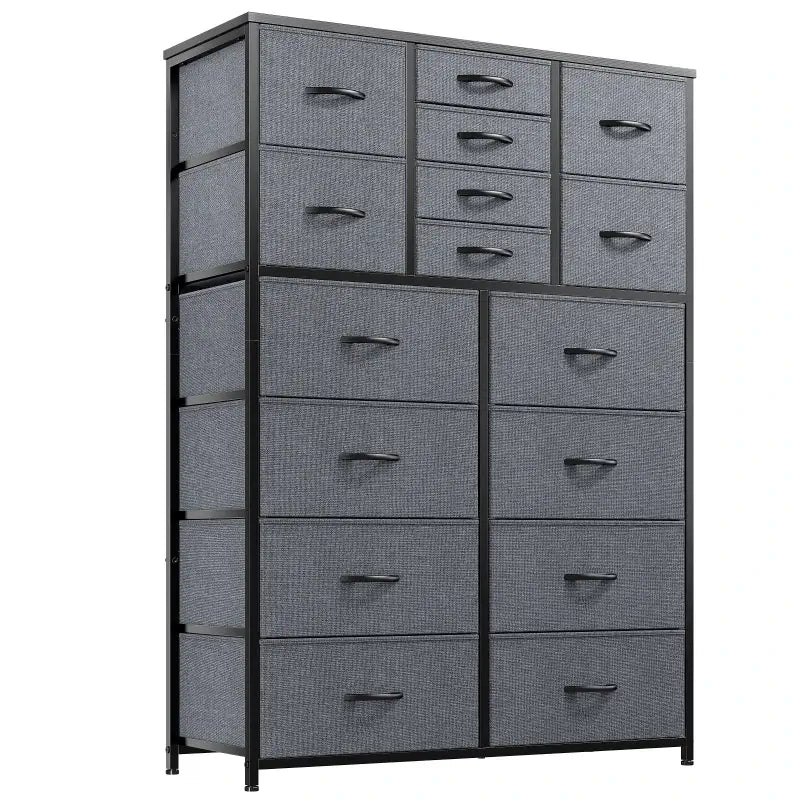 Enhomee tall bedroom dresser with 16 drawers