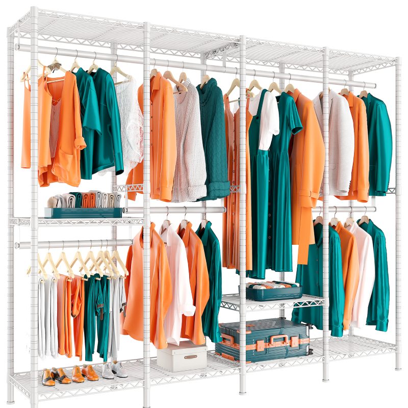 Raybee Wire Clothes Rack Heavy Duty Garment Rack for Hanging