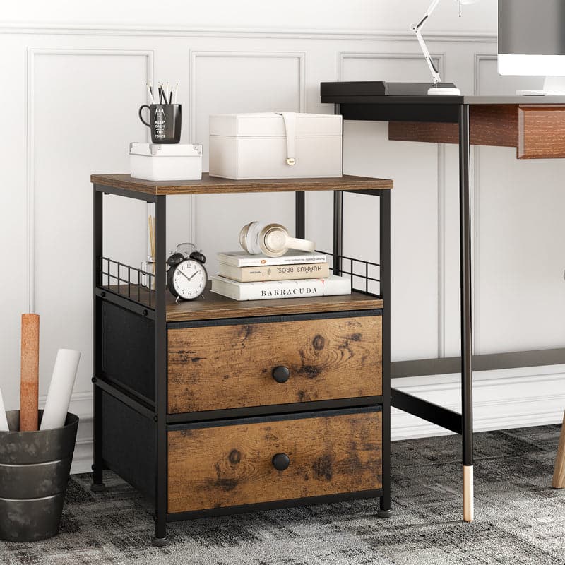 small side table with drawers makes your space tidy